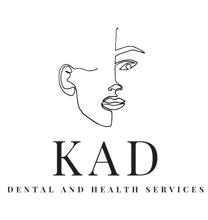 Logo for a dental practice called KAD Dental and Health Services